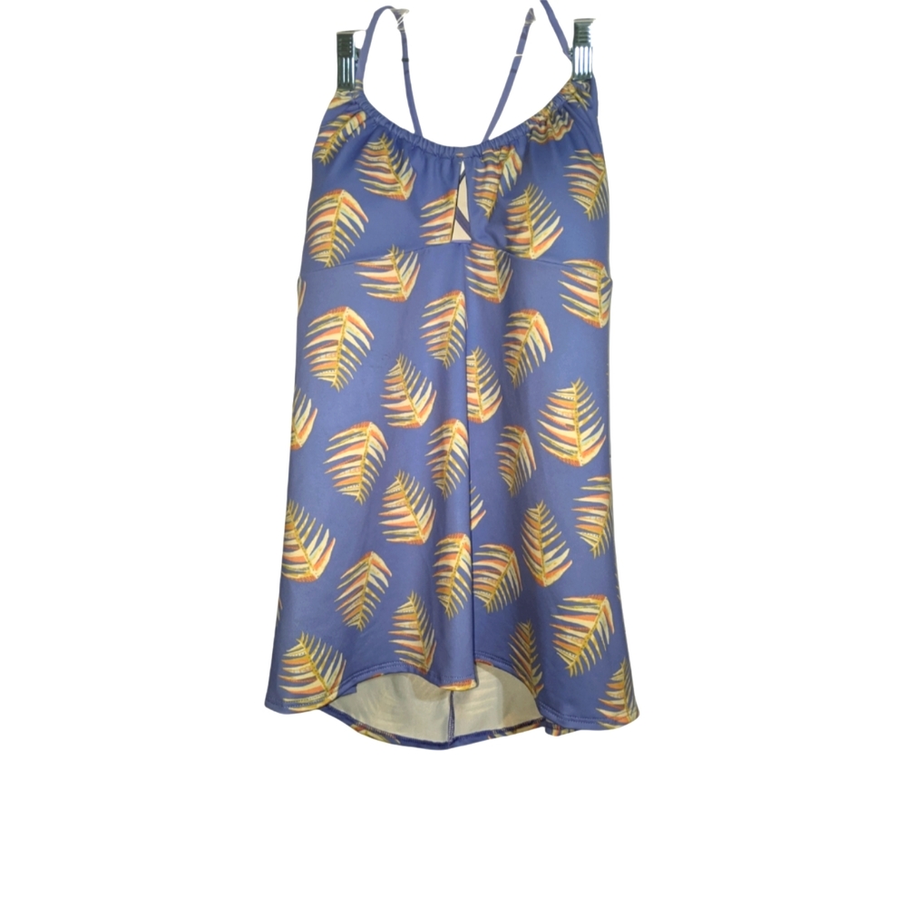 Women’s NWOT Patagonia Outdoor Glassy Down Tankini Swim Suit Top